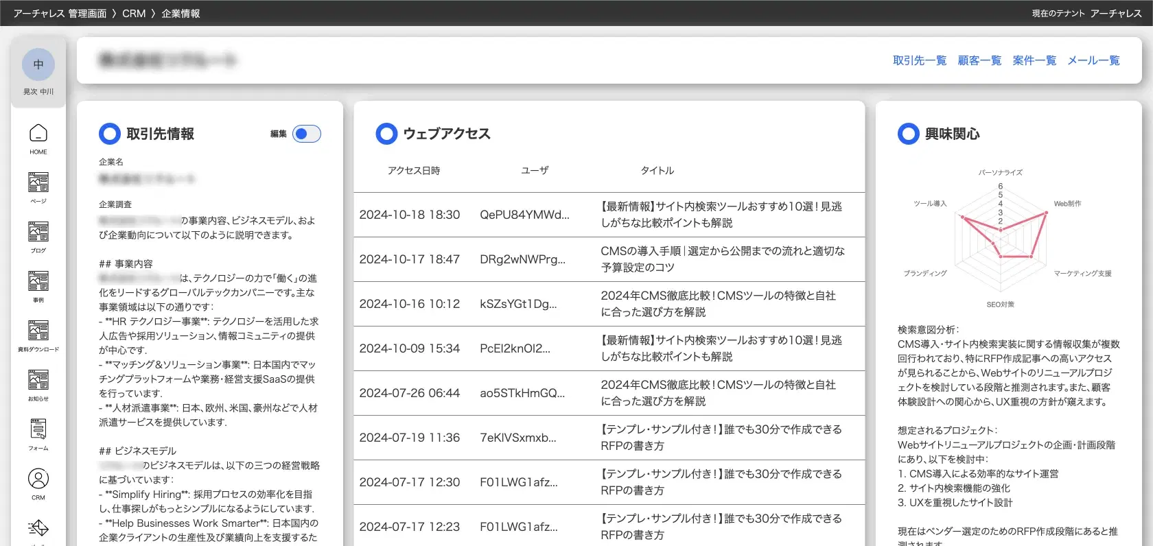 企業分析もAIがサポートします。